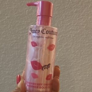 Juicy Couture Pink Strawberry Shimmer Body Oil - 8oz